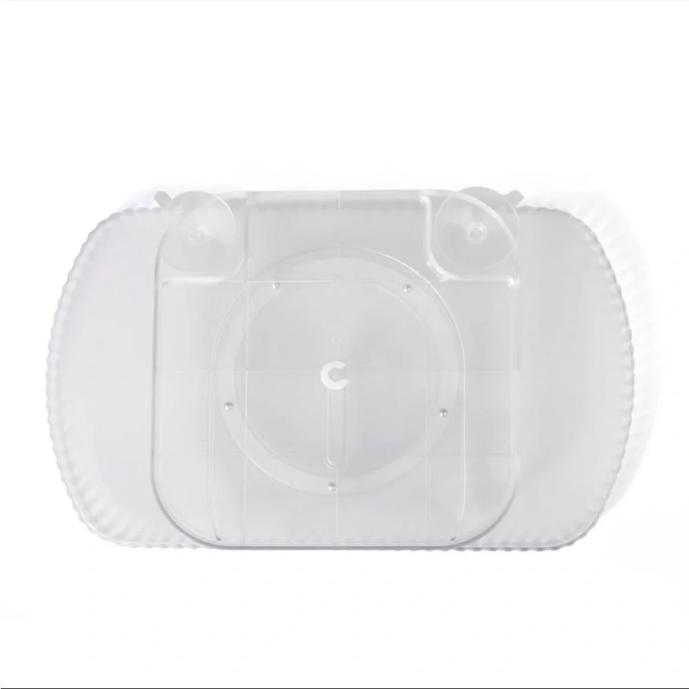 NWT Rectangle Rotating Clear Susan Tray